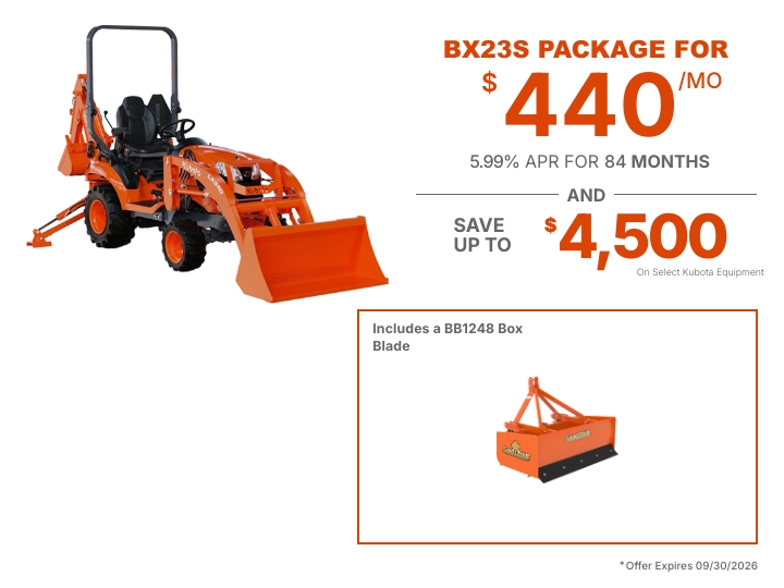 BX23S Package - Gold Country Tractors